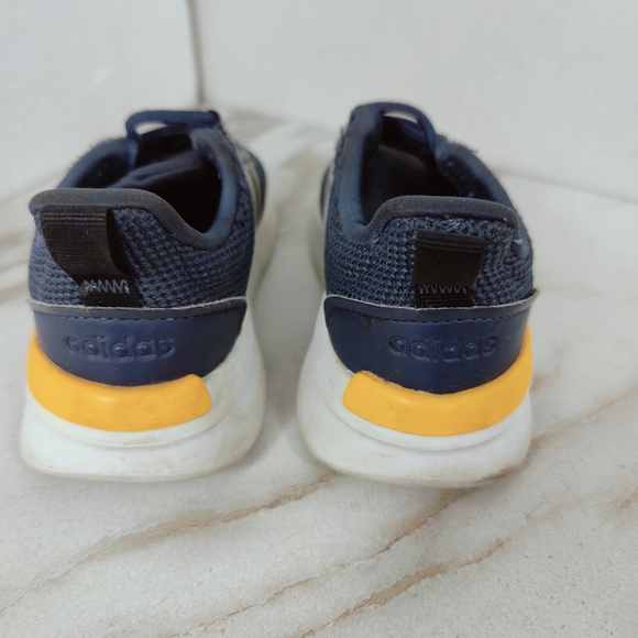 Adidas Toddler Kids' Racer TR21 Navy Grey Running Shoes Sneakers, Sz 7.5K - Picture 6 of 11